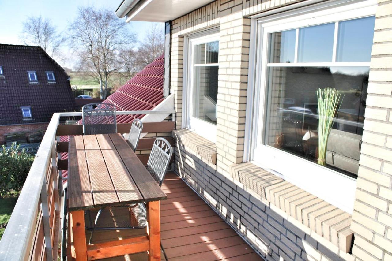 Nordsee Anker: Modern Two-Bedroom Holiday Apartment in Ostermarsch Norden Exterior photo